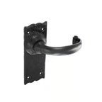 Antique Black Lever On Plate Furniture