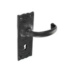 Antique Black Lever On Plate Furniture
