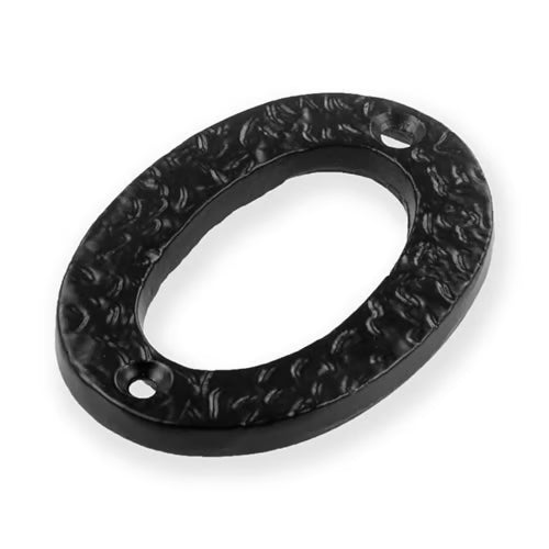 Antique Black Face Fix Door Numerals