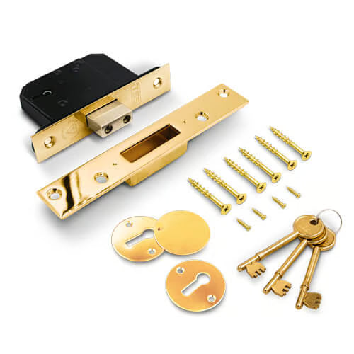 British Standard 5 Lever Mortice Deadlock