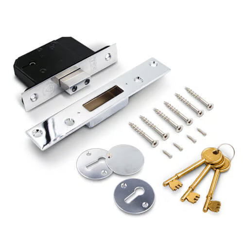 British Standard 5 Lever Mortice Deadlock