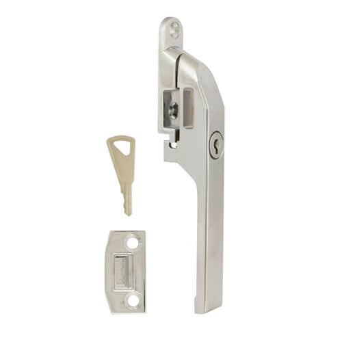 Locking Window Handle for Wooden Casement Windows