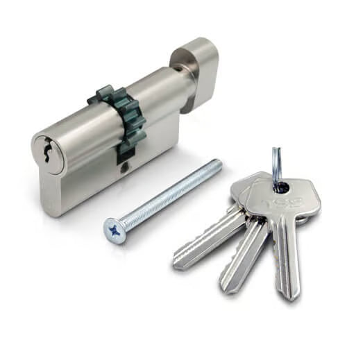 0 Tooth Cog Cam Euro Key & Turn Cylinders