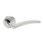 Golf Lever Handle on Round Rose Door Furniture