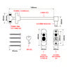 British Standard Cable Window Restrictors