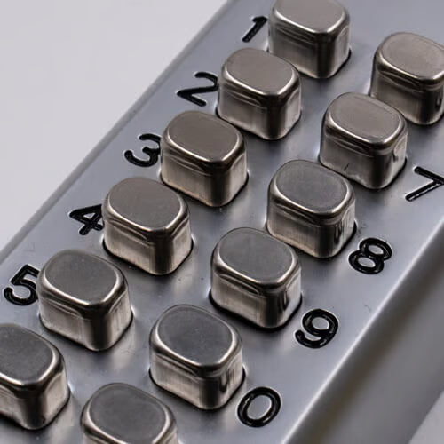 Digital Lock with Tubular Mortice Latch