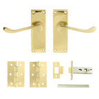 Door Handle, Latch and Hinge Pack