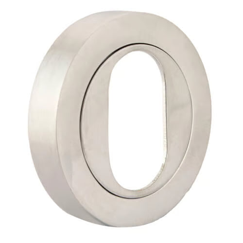 Modern Oval Concealed Fix Escutcheon