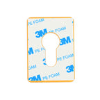 Large Euro Stick On Escutcheon