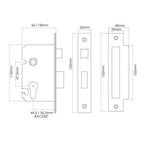 Euro Mortice Sashlock