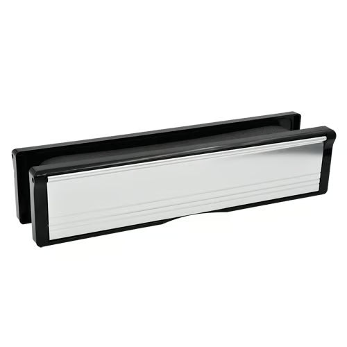12" 300mm Fire Rated Letterplates for UPVC Doors - 40-80mm