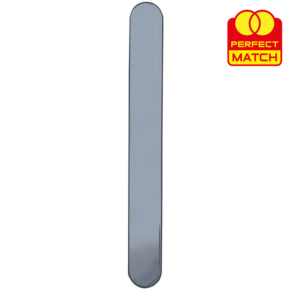 French Door External Blanking Plate 122mm Screw Centres