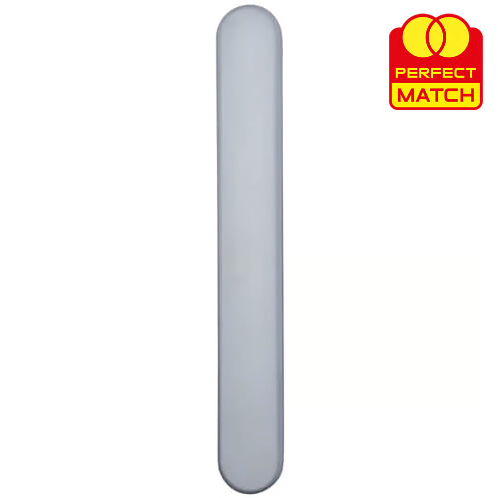 French Door External Blanking Plate 122mm Screw Centres