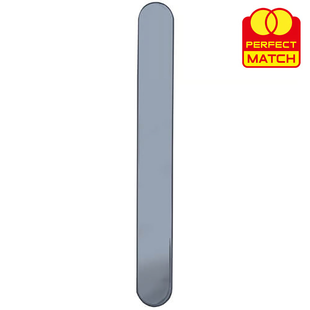 French Door External Blanking Plate 210mm Screw Centres