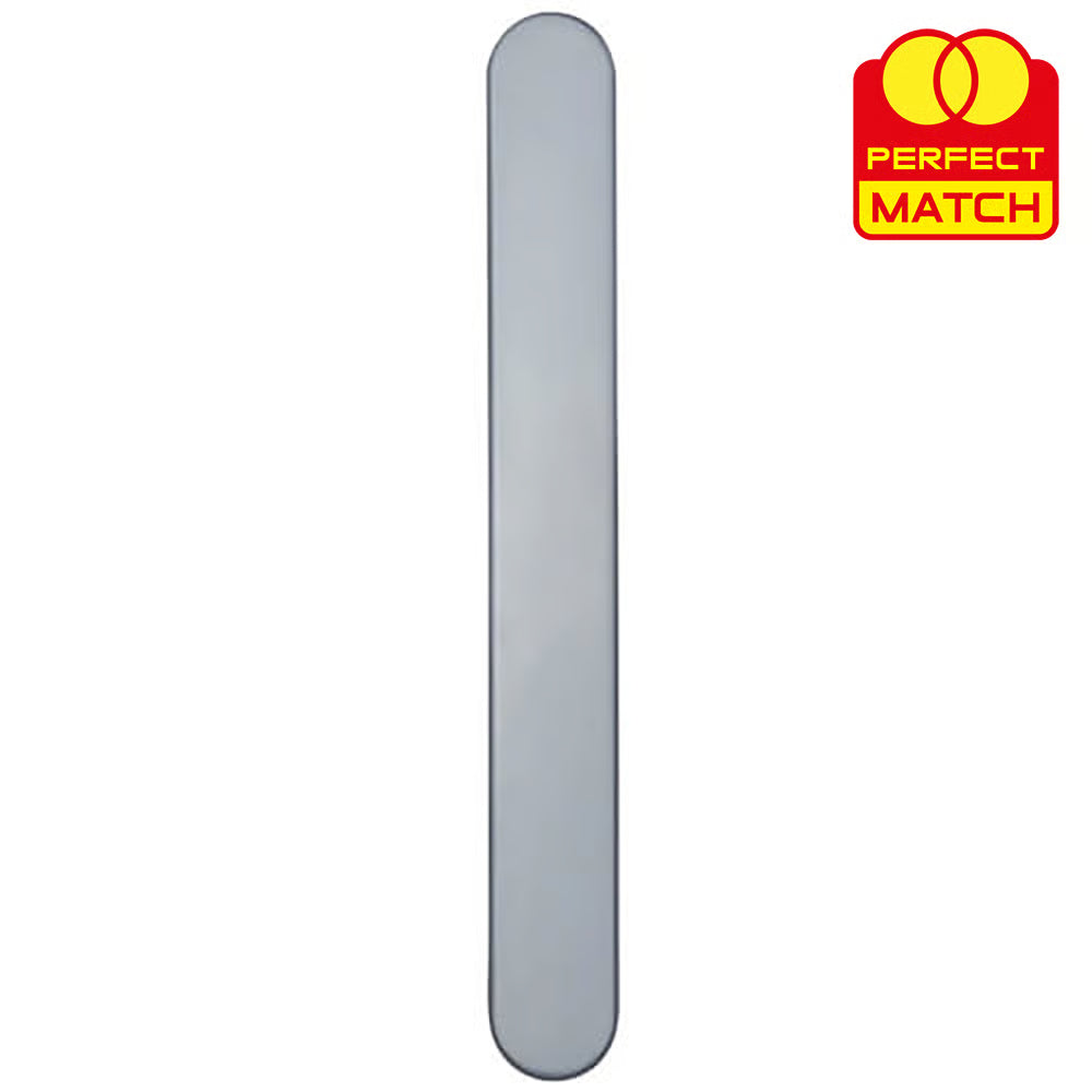 French Door External Blanking Plate 210mm Screw Centres