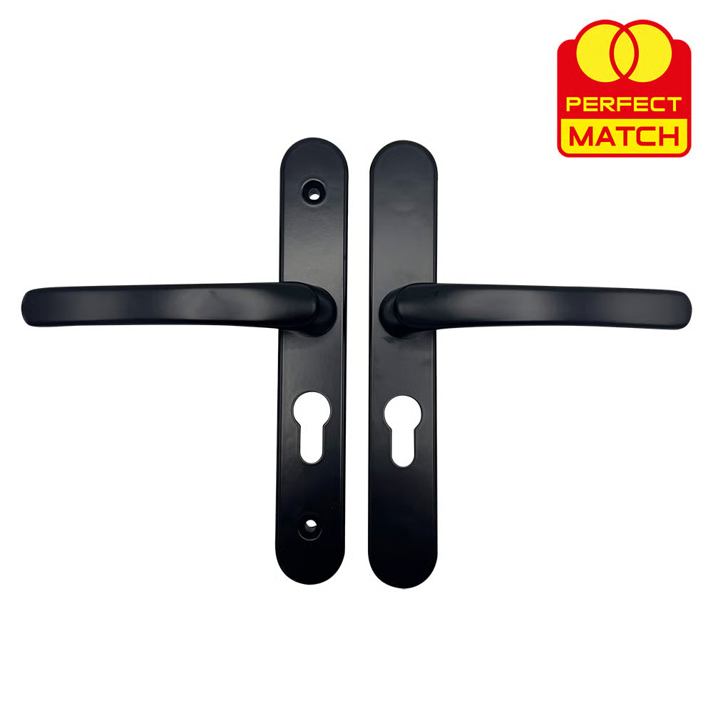 Lever Lever UPVC Multipoint Door Handles - 48mm PZ - Sprung - 160mm Screw Centres