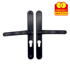 Lever Lever UPVC Multipoint Door Handles - 48mm PZ - Sprung - 215mm Screw Centres