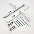 Lever Lever UPVC Multipoint Door Handles - 70mm PZ - Sprung - 240mm Screw Centres