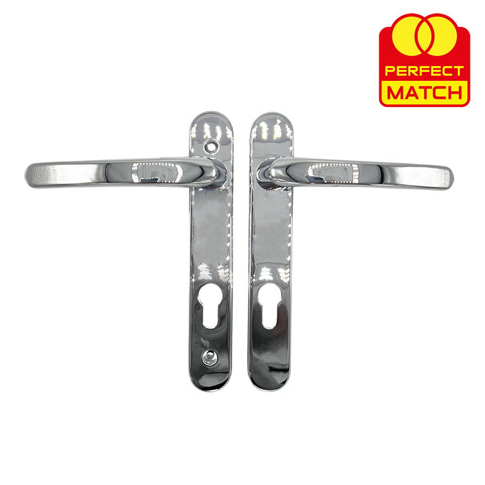 Lever Lever Multipoint Door Handles - 92mm PZ - Sprung - 160mm Screw Centres