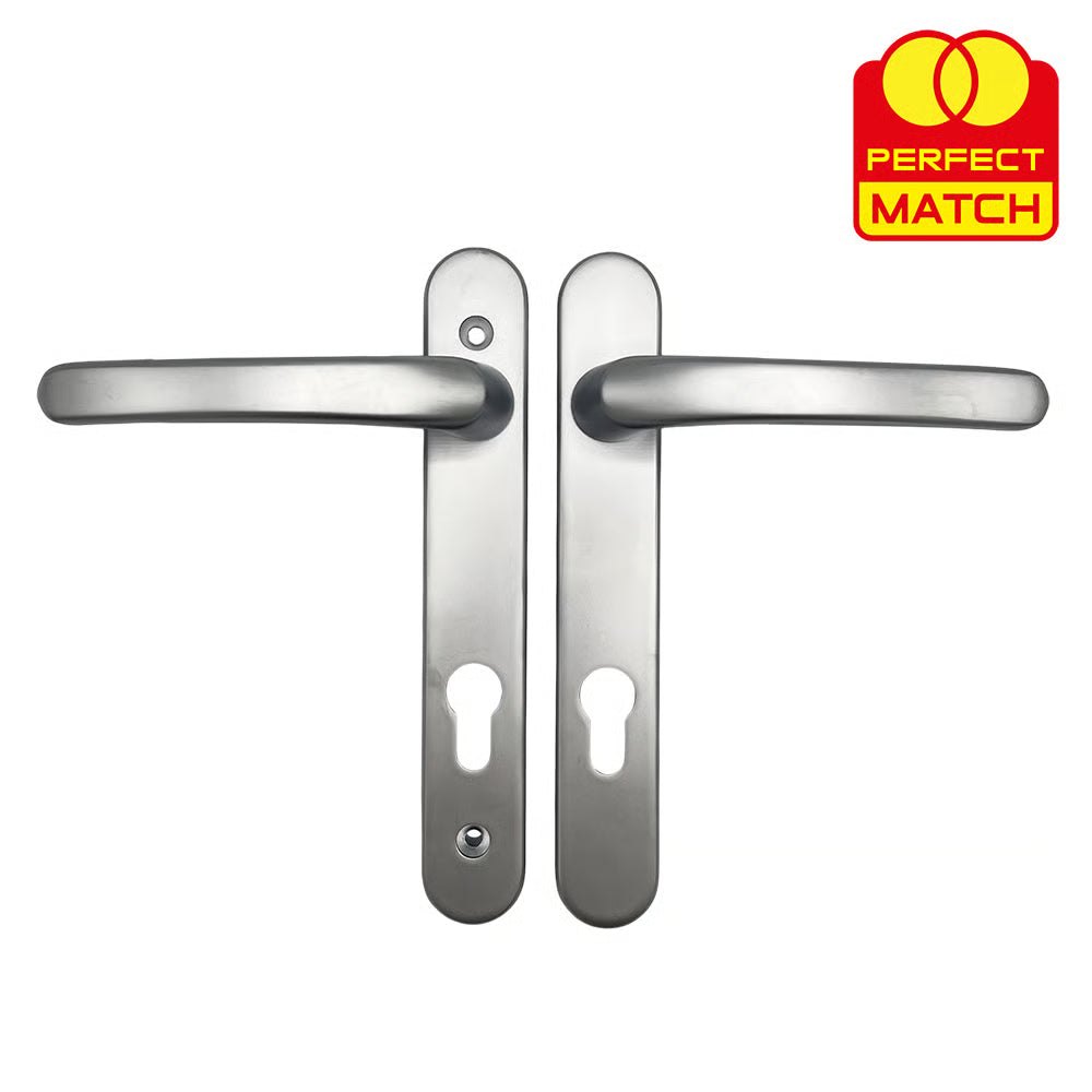 Lever Lever Multipoint Door Handles - 92mm PZ - Sprung - 160mm Screw Centres