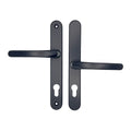 Lever Offset Lever UPVC Multipoint Door Handles - 92/62mm PZ Sprung 212mm Screw Centres