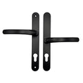 Lever Offset Lever UPVC Multipoint Door Handles - 92/62mm PZ - 215mm Screw Centres