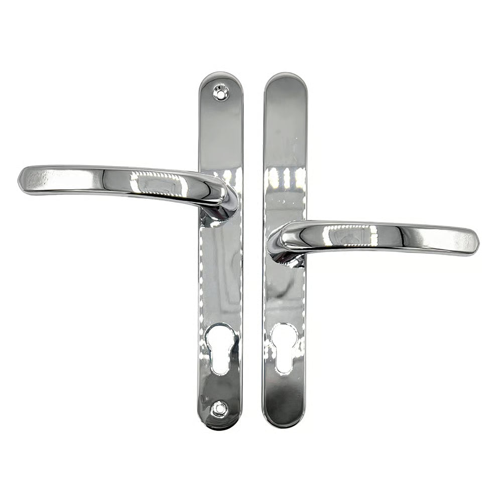 Lever Offset Lever UPVC Multipoint Door Handles - 92/62mm PZ - 215mm Screw Centres
