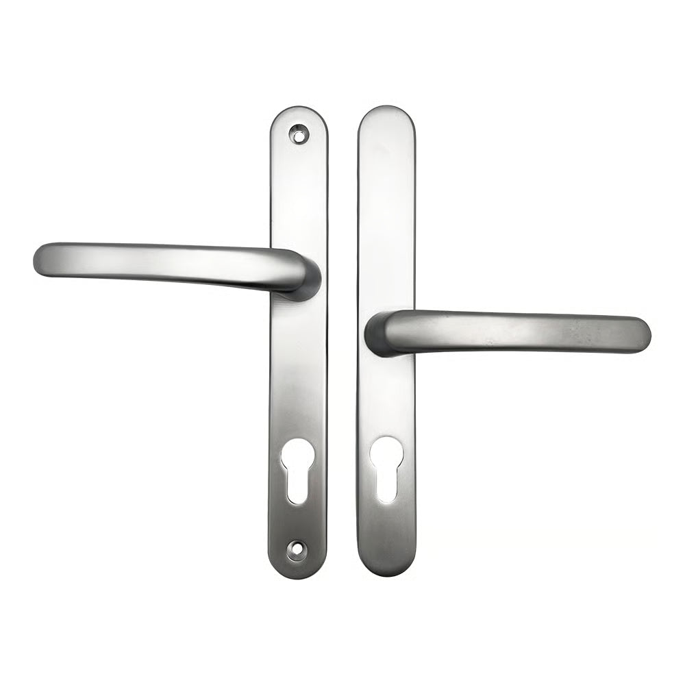 Lever Offset Lever UPVC Multipoint Door Handles - 92/62mm PZ - 215mm Screw Centres