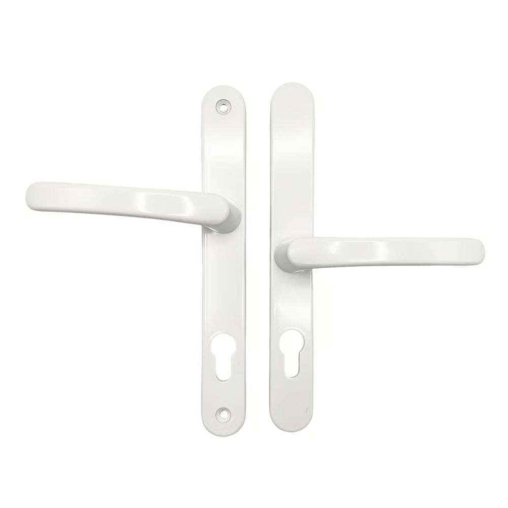 Lever Offset Lever UPVC Multipoint Door Handles - 92/62mm PZ - 215mm Screw Centres