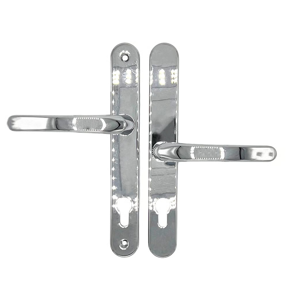 Offset Lever Lever Multipoint Door Handles 92/62mm PZ - Sprung - 200mm Screw Centres
