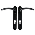 Traditional Style Lever Lever UPVC Multipoint Door Handles - 92mm PZ Sprung 122mm Screw Centres