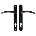 Traditional Style Lever Lever UPVC Multipoint Door Handles - 92mm PZ Sprung 210mm Screw Centres