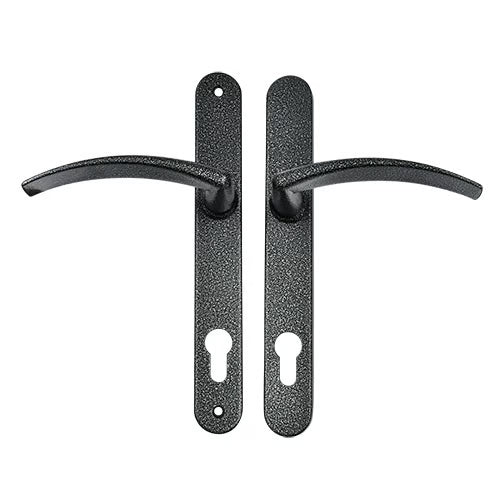 Traditional Style Lever Lever UPVC Multipoint Door Handles - 92mm PZ Sprung 210mm Screw Centres