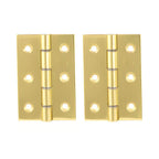 Double Steel Washered Internal Butt Hinge