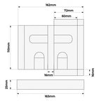 Euro Mortice Sashlock Intumescent Kit