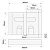 Euro Mortice Sashlock Intumescent Kit