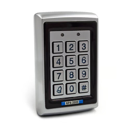 Access Keypad with built in proximity reader + capacity for optional secondary reader