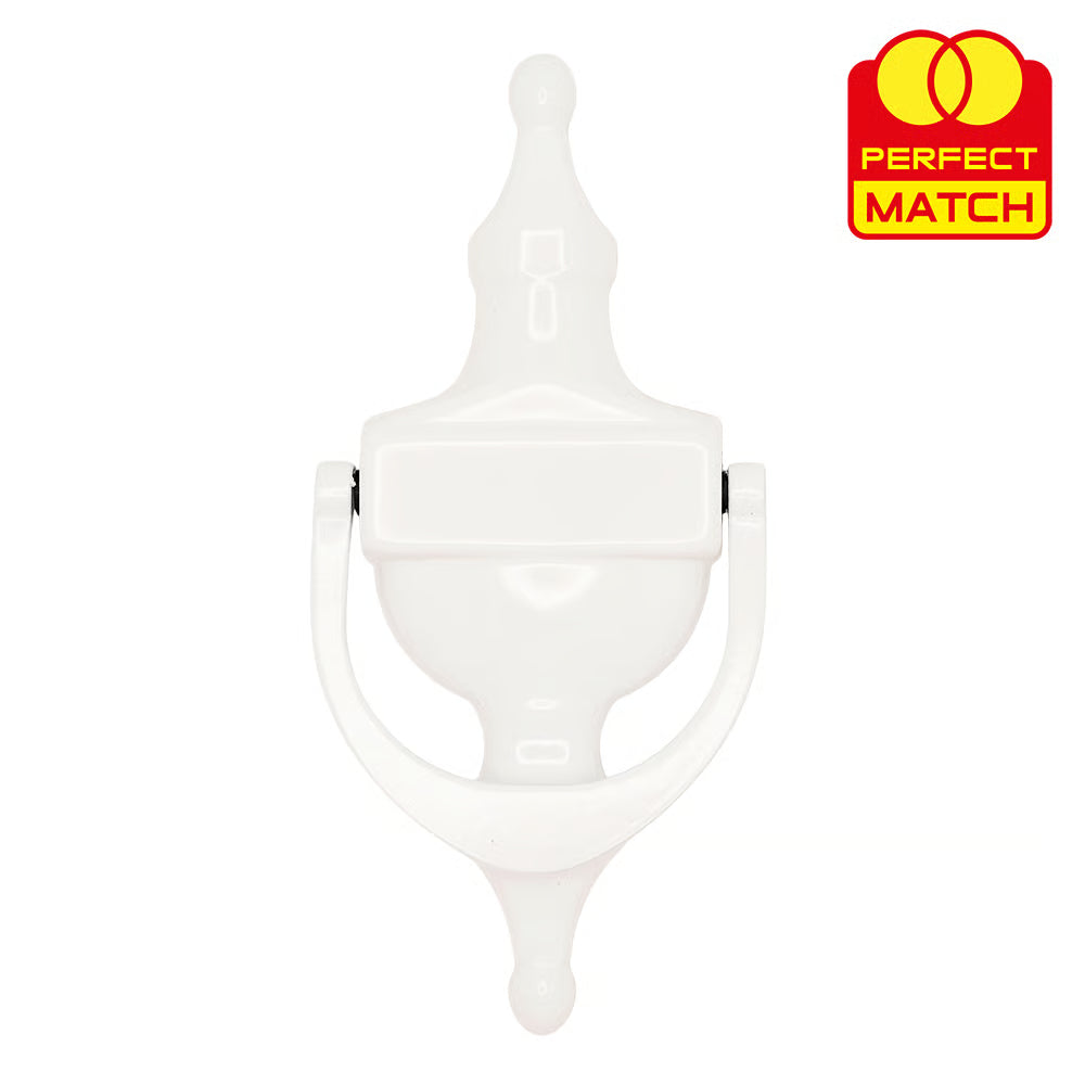UPVC Door Knockers - Without Cut Out For Door Viewer