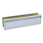 12” All Aluminium Letterplate for UPVC – 40-80mm