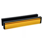 12” Slimline Telescopic Letterplate for UPVC Doors – 40-80mm