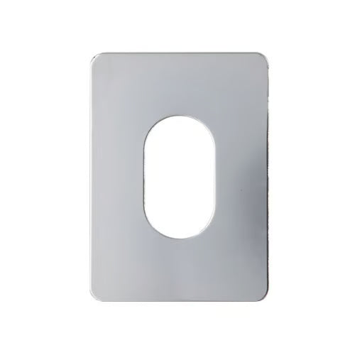 Large Oval Stick On Escutcheon