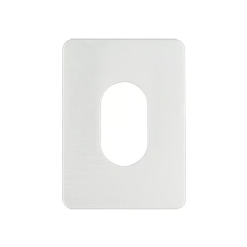 Large Oval Stick On Escutcheon