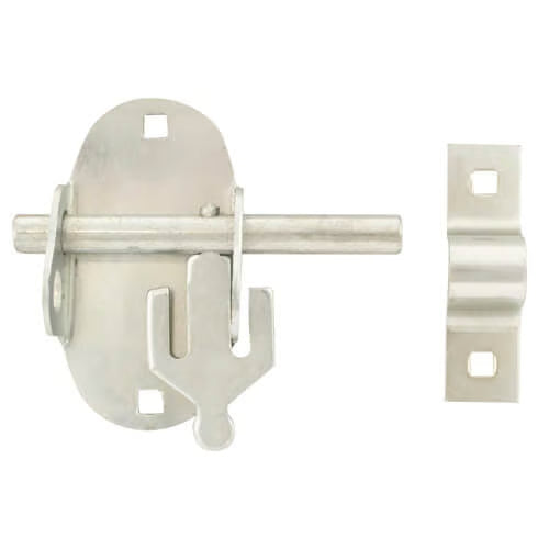 4.5" Oval Padbolt Zinc Plated