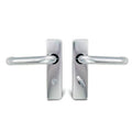 Round Bar Lever on Plate Furniture