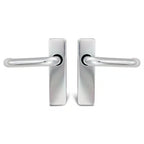 Round Bar Lever on Plate Furniture