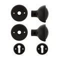 Plastic Rim/Mortice Knobset