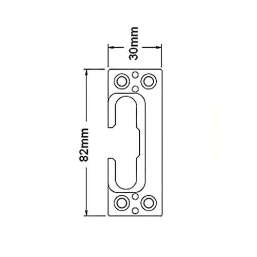 Roller Strike For Upvc Doors