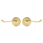 Scroll Round Rose Lever Latch Furniture