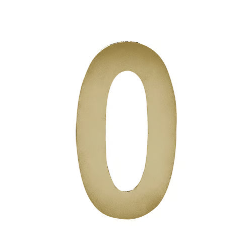 Stick On Door Numerals - 201 Stainless Steel