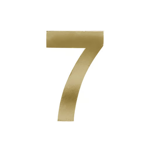 Stick On Door Numerals - 201 Stainless Steel